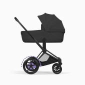e-PRIAM COMFORT MATT BLACK + ALCOFA FOLD LUX SEPIA BLACK