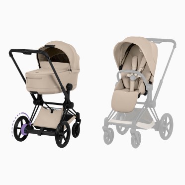 e-PRIAM COMFORT MATT BLACK + ALCOFA FOLD LUX