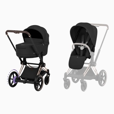 e-PRIAM COMFORT ROSEGOLD + ALCOFA FOLD LUX