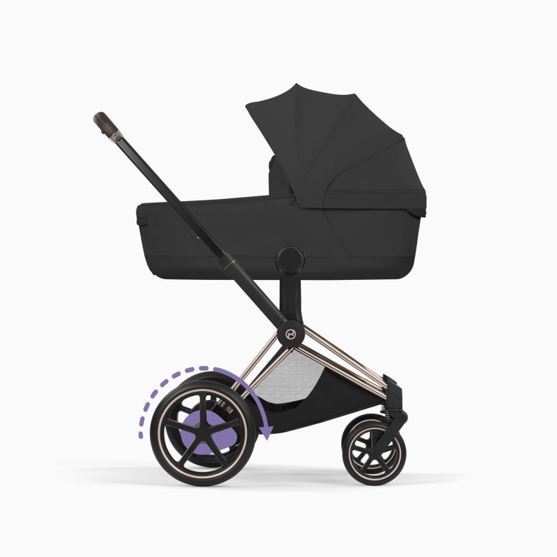 e-PRIAM COMFORT ROSEGOLD + ALCOFA FOLD LUX