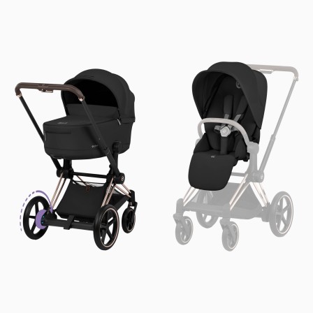 e-PRIAM COMFORT ROSEGOLD + ALCOFA FOLD LUX