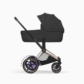 e-PRIAM COMFORT ROSEGOLD + ALCOFA FOLD LUX SEPIA BLACK