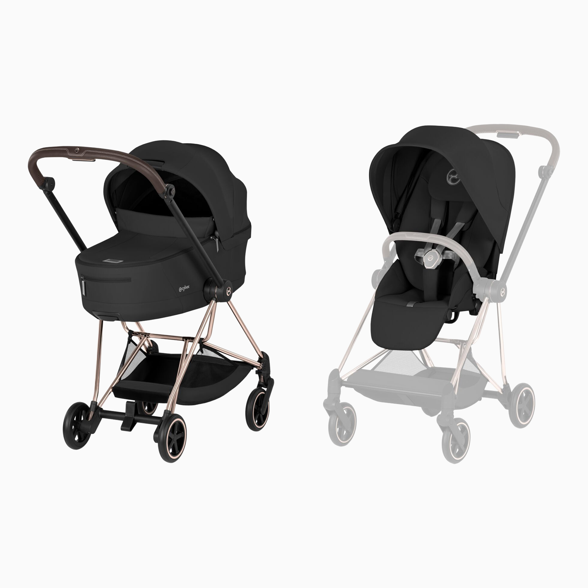 MIOS COMFORT ROSEGOLD + ALCOFA FOLD LUX