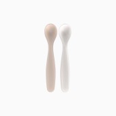 PACK 2 COLHERES 6M+ ROSA / BRANCO