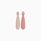 PR�-COLHERES DE APRENDIZAGEM EM SILICONE ROSA
