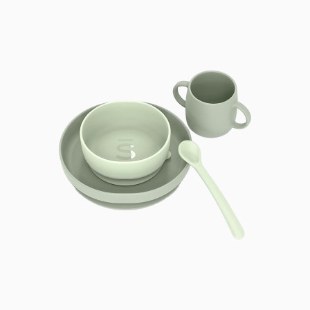 CONJUNTO 4 PEÇAS SILICONE SOFT COLOR