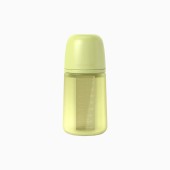 BIBERÃO SILICONE INTENSE COLOR 240ML VERDE