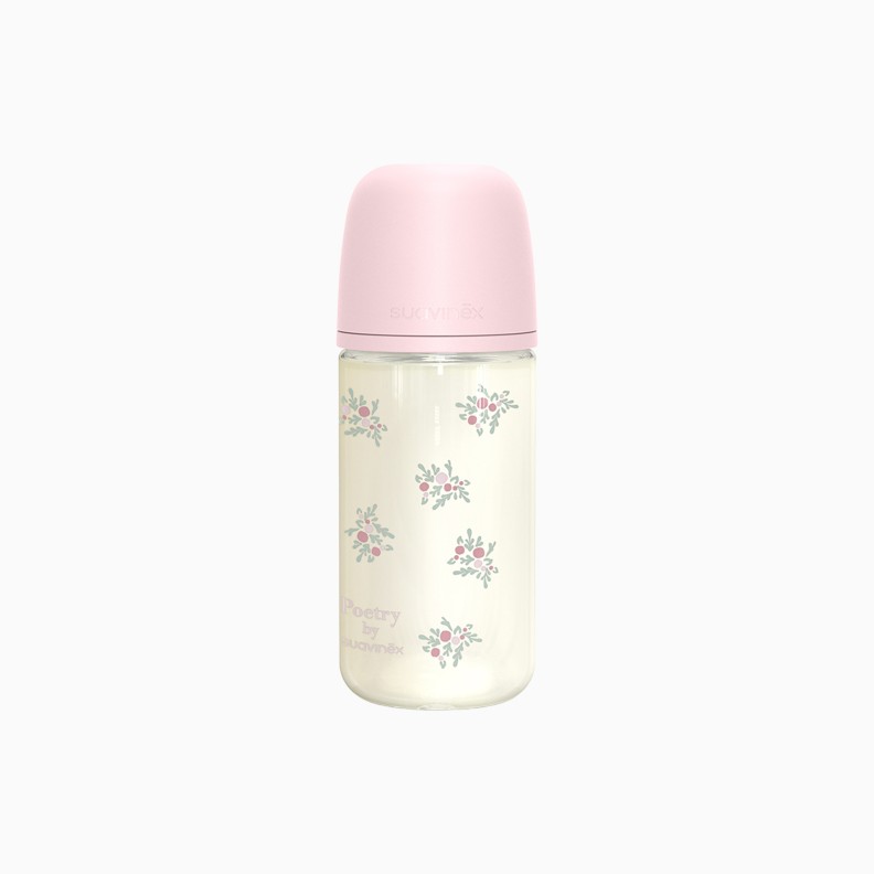 BIBERÃO VIDRO POETRY 240 ML