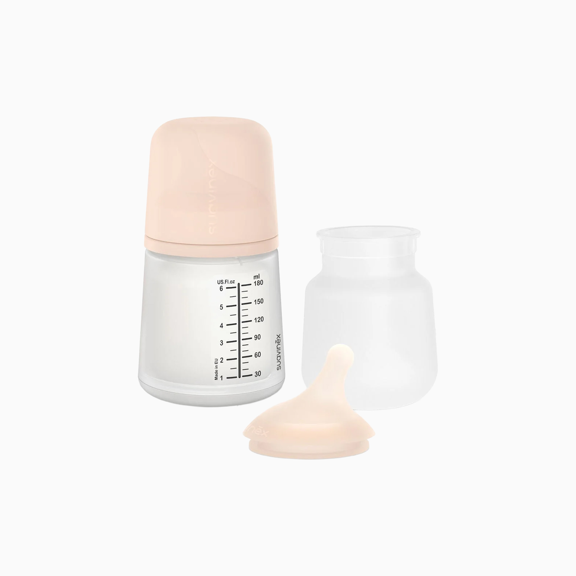 BIBERÃO 180ML + TETINA + BOLSA ANTICÓLICA
