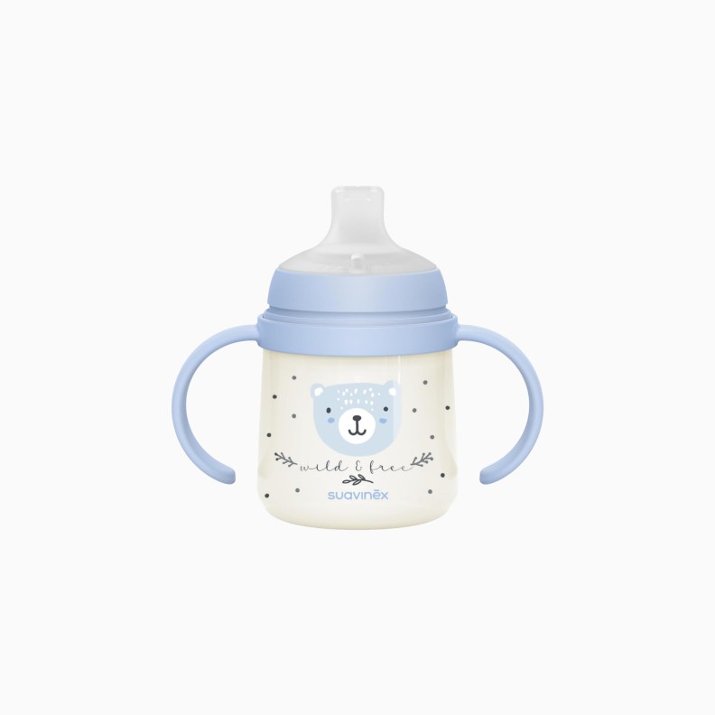 BIBERÃO COM ASAS 150ML NIGHT & DAY