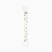 PRENDE CHUPETAS TECIDO WONDERLAND COELHOS BRANCO