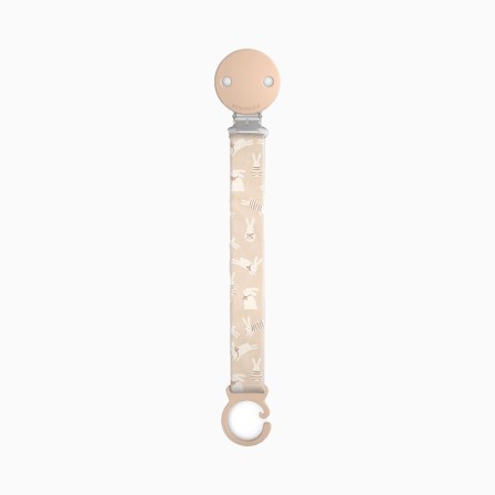 PRENDE CHUPETAS TECIDO WONDERLAND COELHOS - Image product