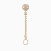 PRENDE CHUPETAS DE SILICONE BEGE