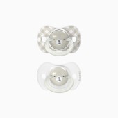 CHUPETA NIGHT & DAY PRINTS 0-6M CINZA CLARO