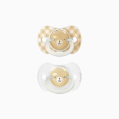 CHUPETA NIGHT & DAY PRINTS 0-6M BEGE
