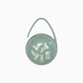 PORTA CHUPETAS WONDERLAND COELHOS MENTA