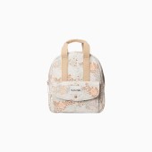 MOCHILA INFANTIL POETRY PRINT BEGE