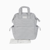 MOCHILA LITTLE BLOOM VICHY GREY