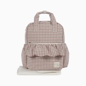 MOCHILA PRALIN� VICHY MOKA