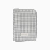 PORTA DOCUMENTOS LITTLE BLOOM VICHY GREY