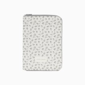 PORTA DOCUMENTOS LITTLE BLOOM FLOWERS GREY