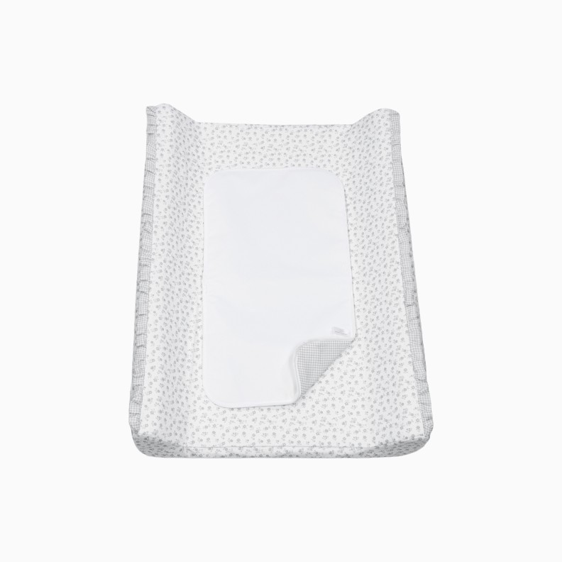MUDA-FRALDAS HOME COM FORRA LITTLE BLOOM FLOWERS