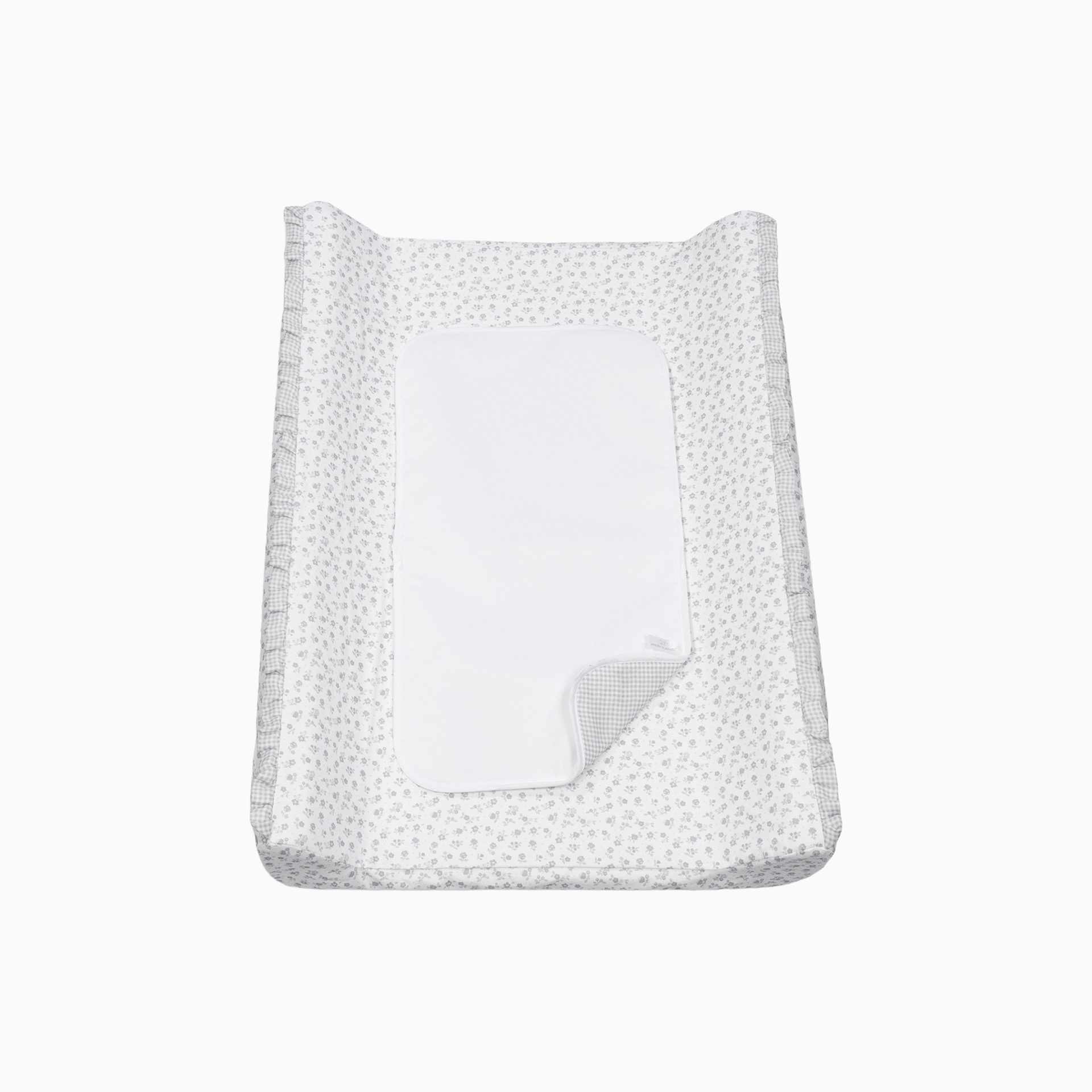 MUDA-FRALDAS HOME COM FORRA LITTLE BLOOM FLOWERS