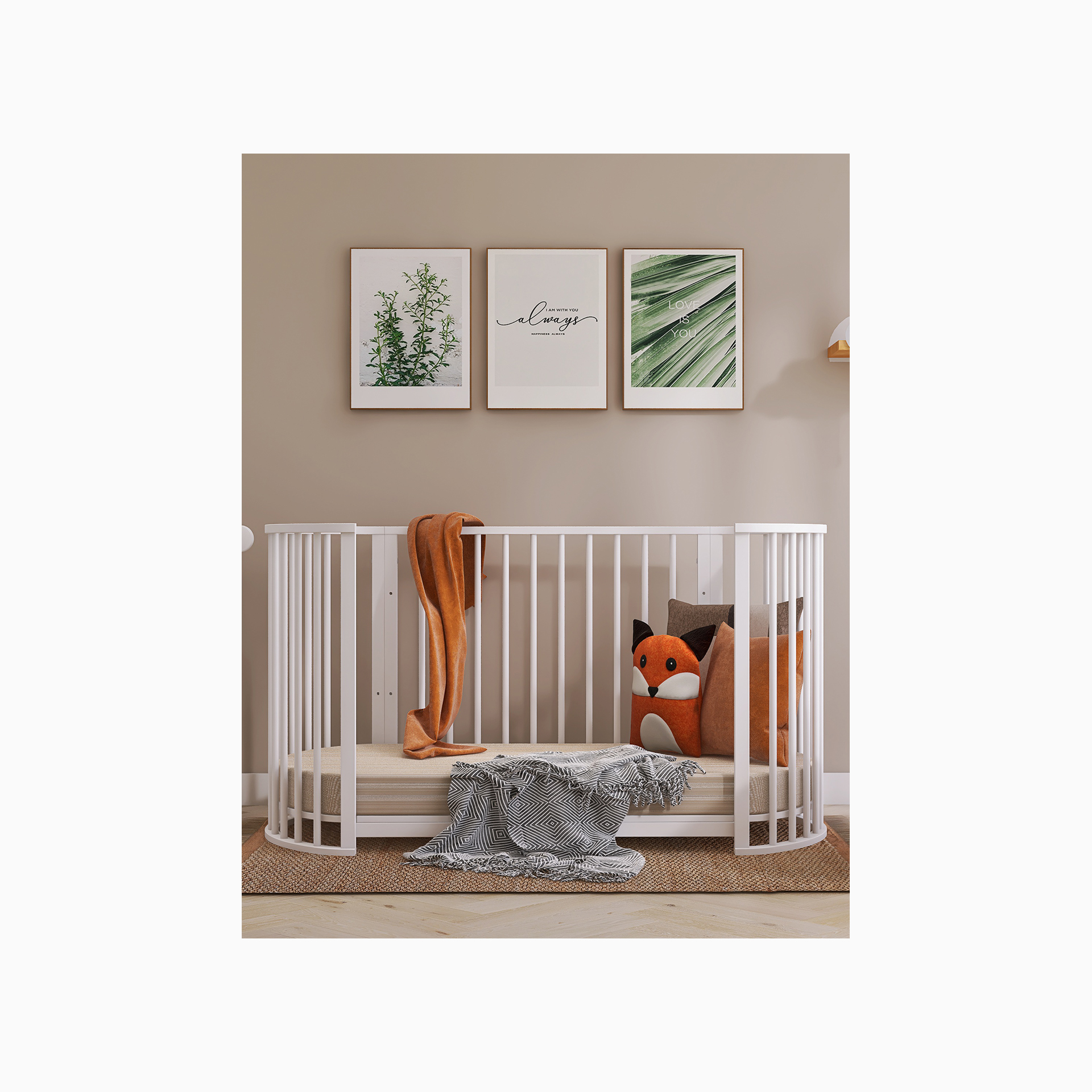 CAMA-BERÇO PAL