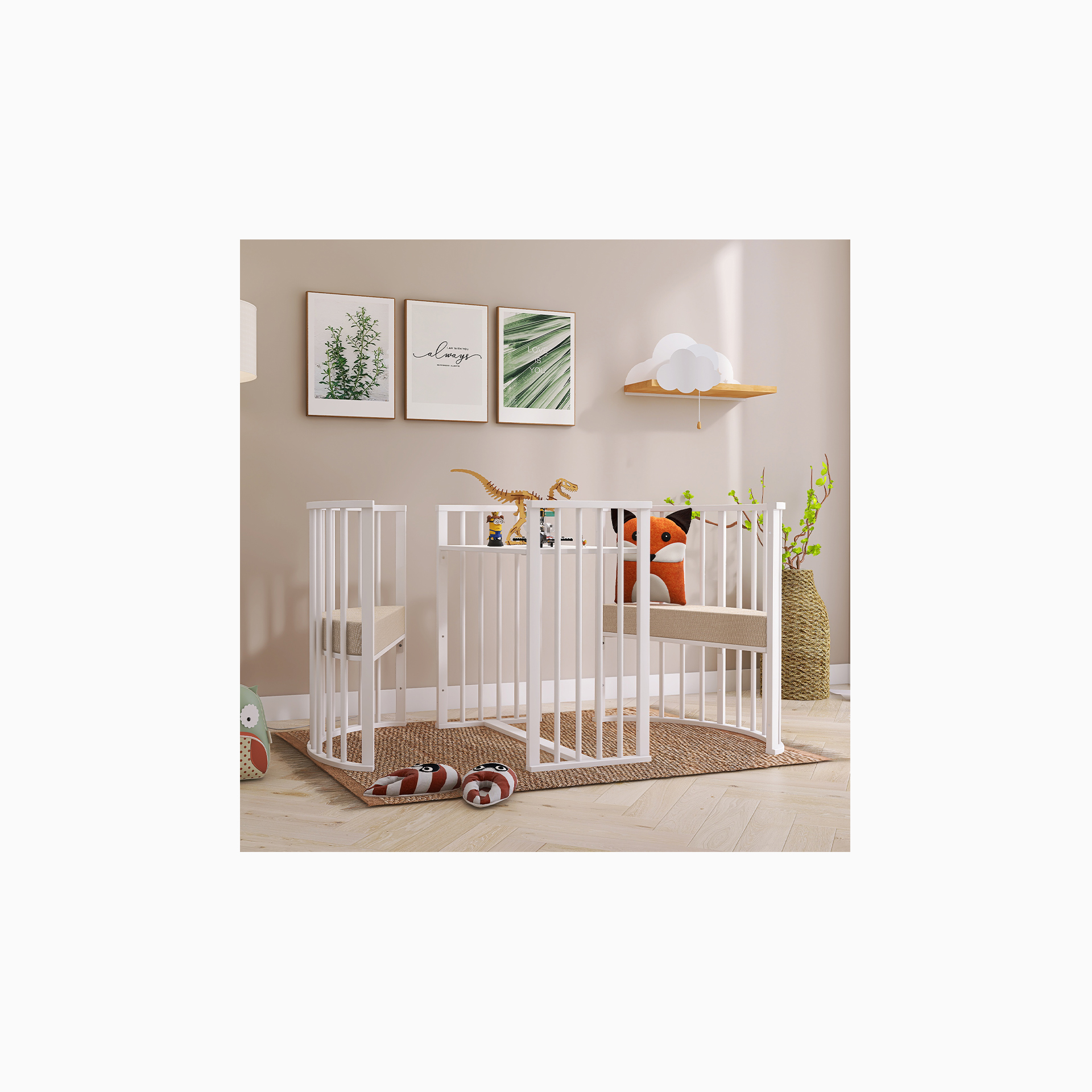 CAMA-BERÇO PAL