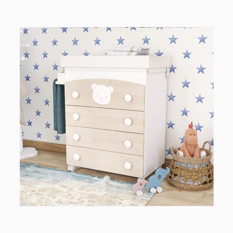 CÓMODA-BANHEIRA BABY BEAR KIT
