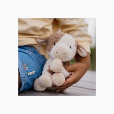 PELUCHE VACA 17CM - LITTLE FARM