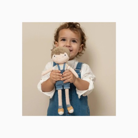 BONECO JIM 35CM VINTAGE STRIPES
