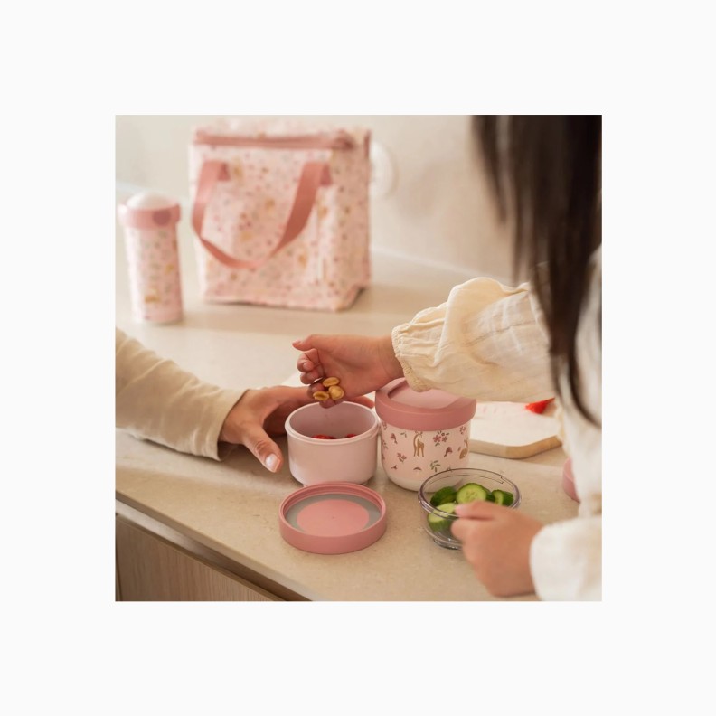 SNACKBOX EMPILH�VEL MEPAL MIO 3 PE�AS - FAIRY GARDEN