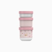 SNACKBOX EMPILH�VEL MEPAL MIO 3 PE�AS - FAIRY GARDEN