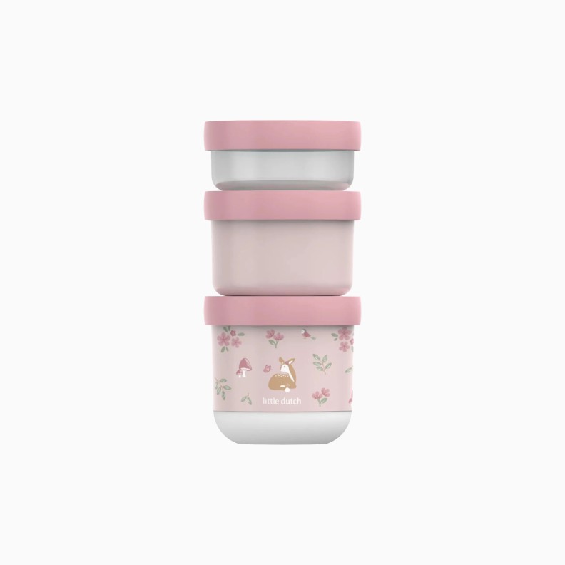 SNACKBOX EMPILH�VEL MEPAL MIO 3 PE�AS - FAIRY GARDEN