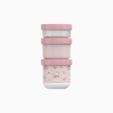 SNACKBOX EMPILH�VEL MEPAL MIO 3 PE�AS - FAIRY GARDEN
