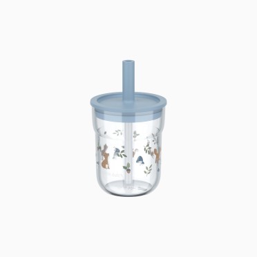 COPO DE CRIAN�A MIO 250ML COM PALHINHA - FOREST FRIENDS