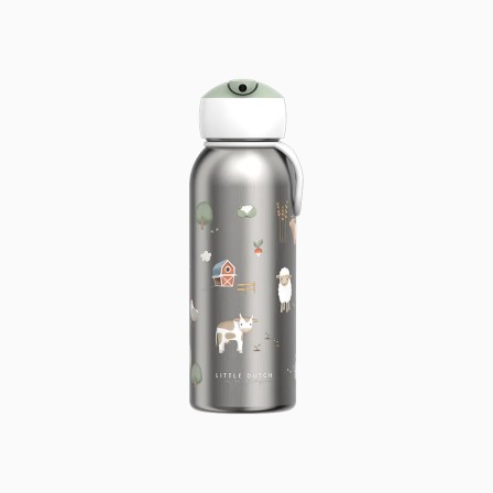 GARRAFA DE AÇO INOXIDAVEL 350ML - LITTLE FARM - Image product