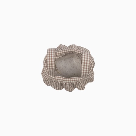 BOLSA BUCKET PRALINÉ VICHY