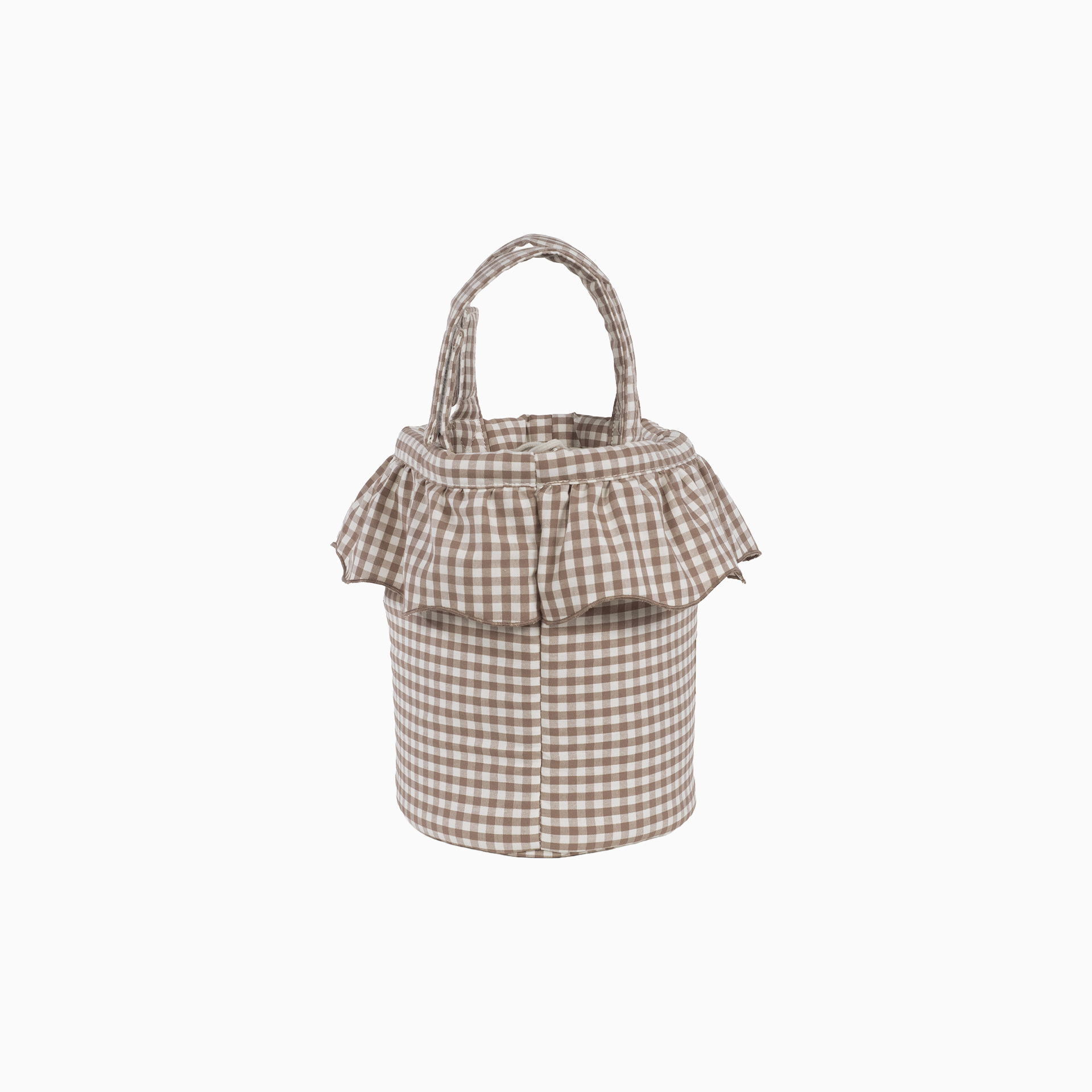 BOLSA BUCKET PRALINÉ VICHY