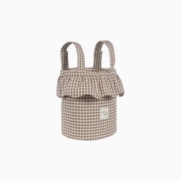 BOLSA BUCKET PRALINÉ VICHY