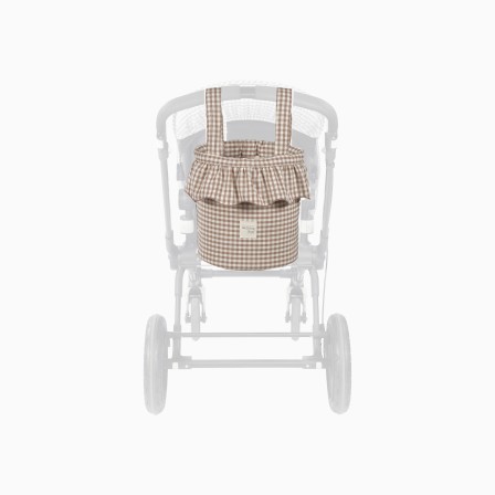 BOLSA BUCKET PRALINÉ VICHY
