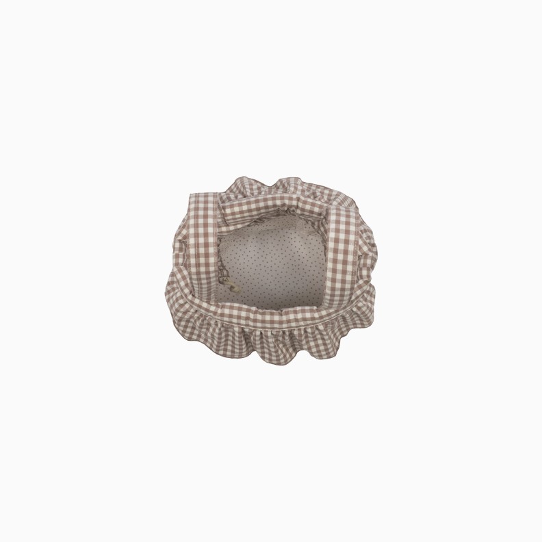 BOLSA BUCKET PRALINÉ VICHY