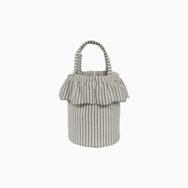 BOLSA BUCKET PRALINÉ RAYAS