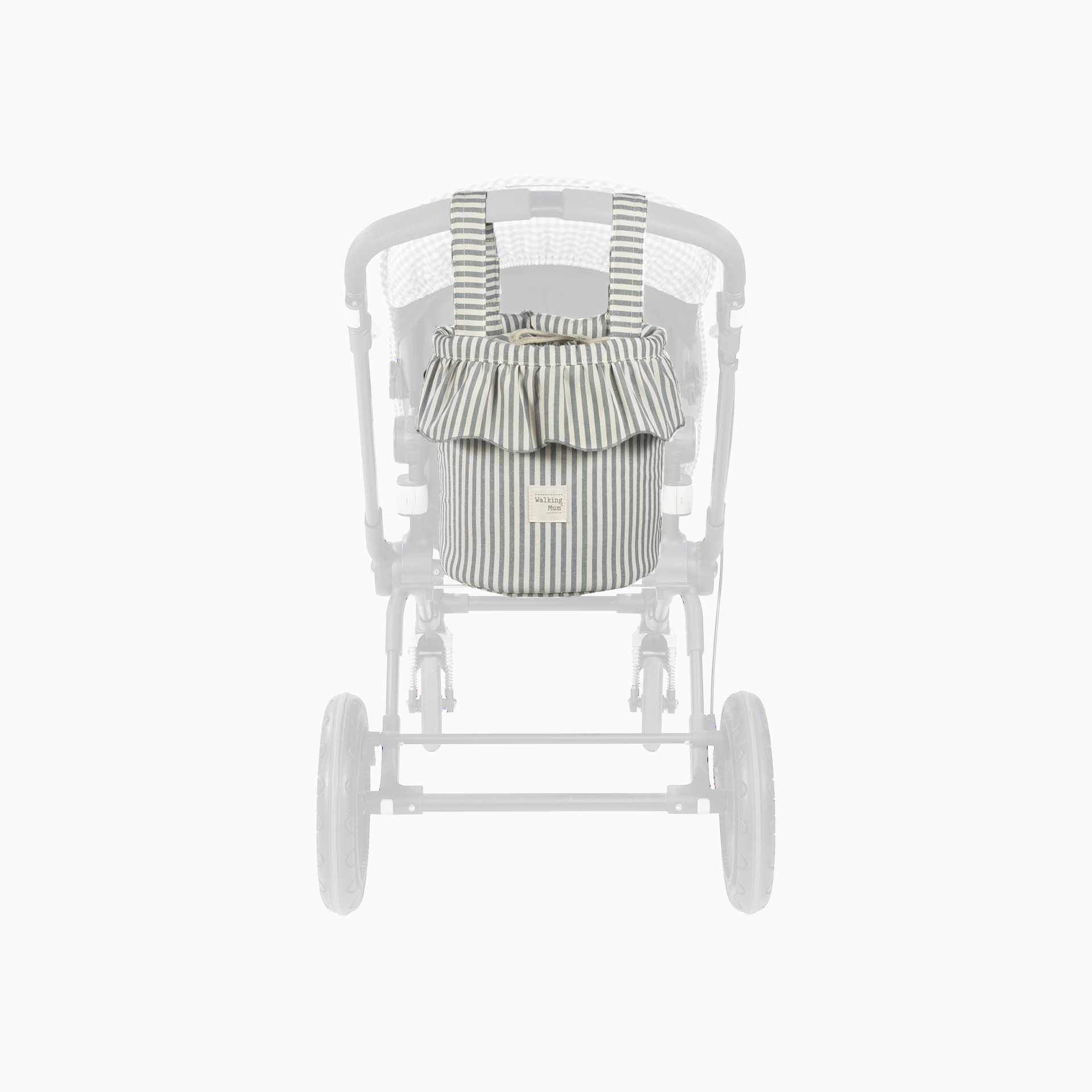 BOLSA BUCKET PRALINÉ RAYAS