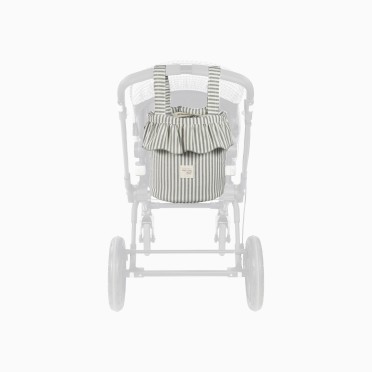 BOLSA BUCKET PRALINÉ RAYAS