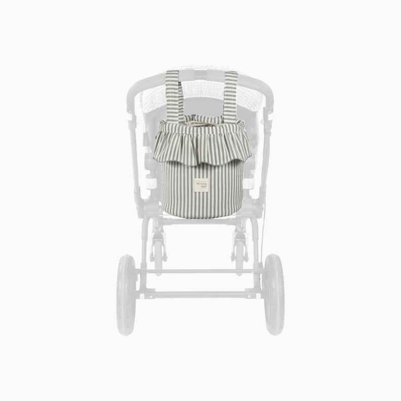 BOLSA BUCKET PRALINÉ RAYAS