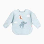 BABETE COM MANGAS E BOLSO PLAYGROUND BLUE