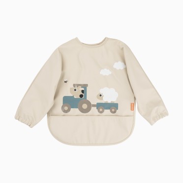 BABETE COM MANGAS E BOLSO TINY FARMS