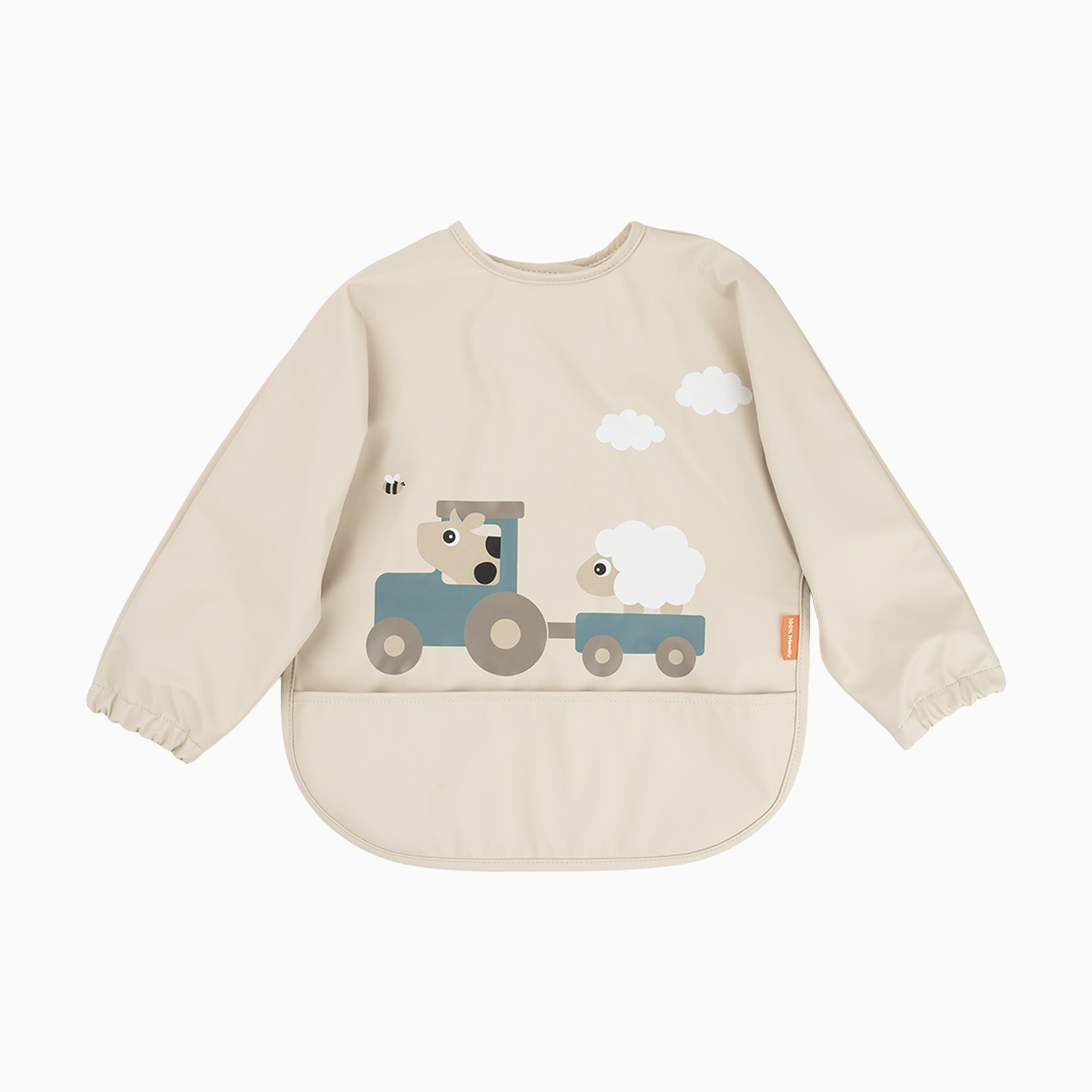 BABETE COM MANGAS E BOLSO TINY FARMS